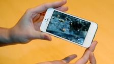 Apple's new  iPhone 5.