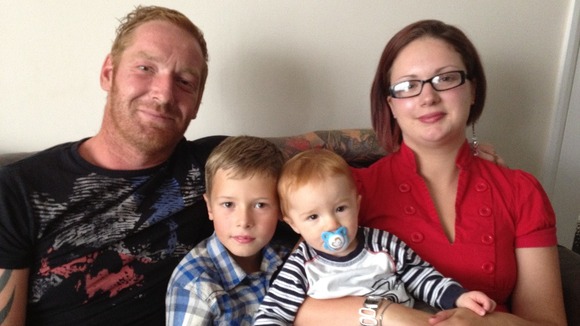Katherine and Brett Hart's family