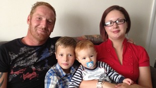 Katherine and Brett Hart's family