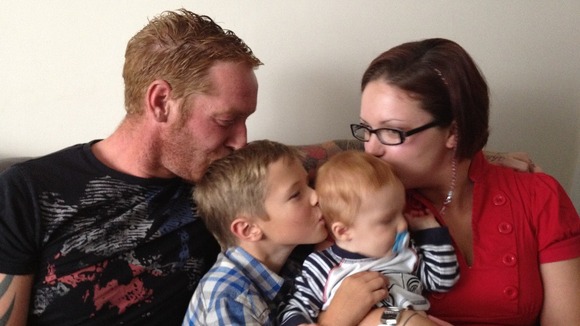 Katherine and Brett Hart from Ockbrook in Derbyshire