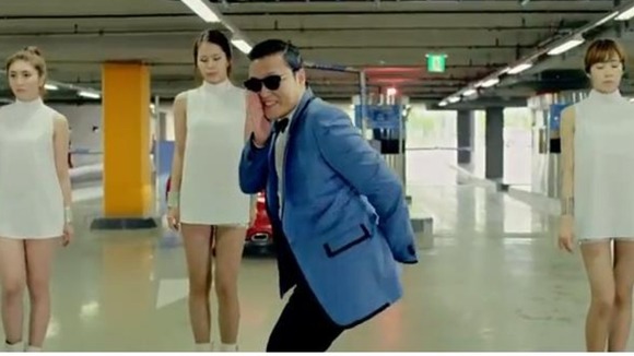 Psy Gangnam style UK charts