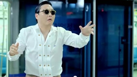 Psy Gangnam style UK charts