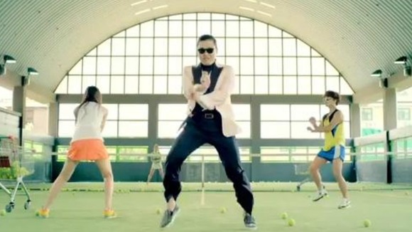 Psy Gangnam style UK charts