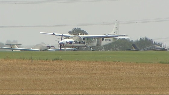 Sibson Aerodrome, near Peterborough, Cambridgeshire.
