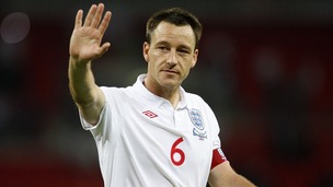 Former England captain John Terry has retired from international football, his management agency have announced