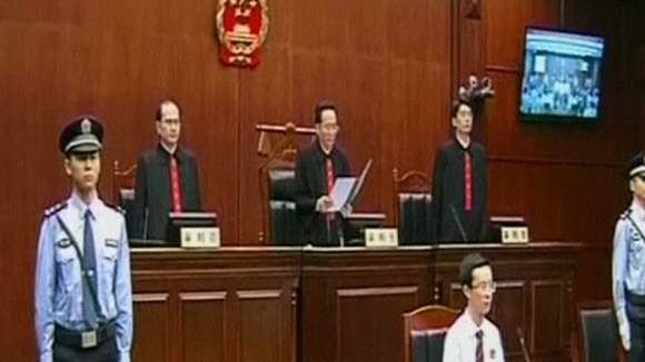 The court in the Chinese city of Chengdu.