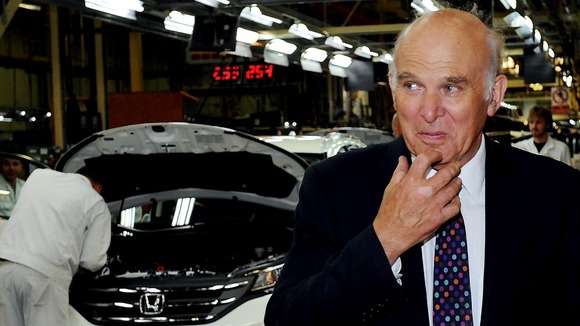 Business Secretary Vince Cable.