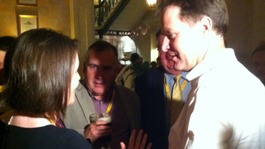 Kirsty Williams AM and Nick Clegg MP