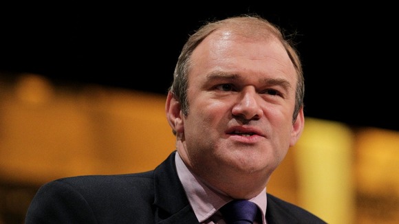 Secretary of State for Energy and Climate Change Ed Davey