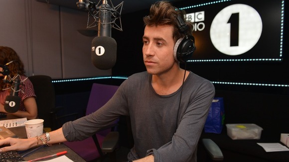 The 28-year-old presenting his brand new Radio 1 Breakfast Show.