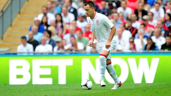 John Terry during an International Friendly against Belgium in June