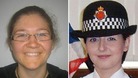 Pc Fiona Bone, 32, and Pc Nicola Hughes (right), 26