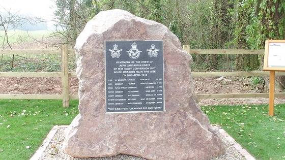 Halam RAF memorial