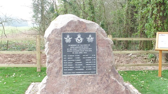 Halam RAF memorial