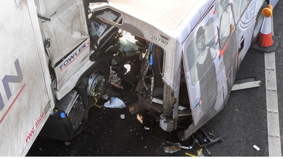 M5 crash