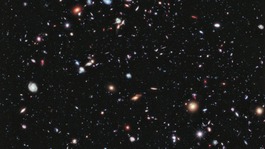 The Hubble Space Telescope images look into the depths of the night sky.