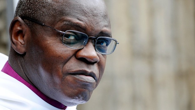 The Archbishop of York, Dr John Sentamu, 63, 