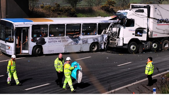 M5 crash