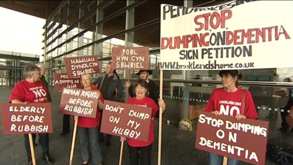 Protesters