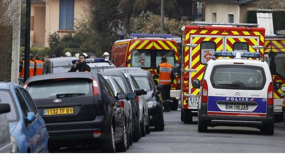 Police in toulouse