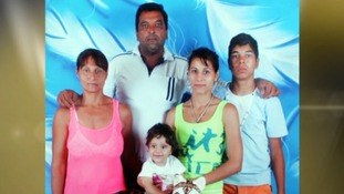 Ionela and her family.