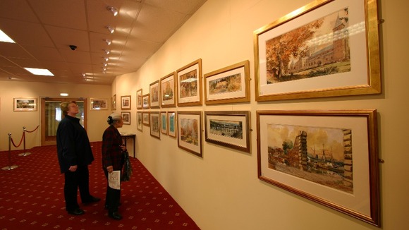 "Number 8" art gallery