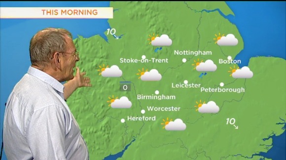 Thursday's weather