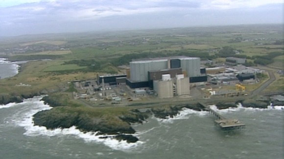 Aerial view of Wylfa
