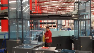 New Royal Mail sorting office