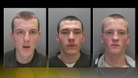 Liam Roberts, Steven Evans and Luke Evans
