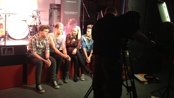 Lawson speak to ITV Tyne Tees
