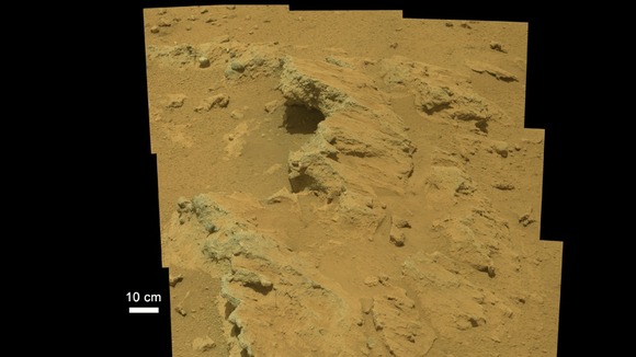 This rock outcrop has been named "Hottah"