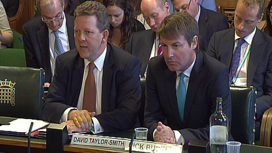 G4S director David Taylor-Smith (left) has quit, but Nick Buckles (r) has kept his job 