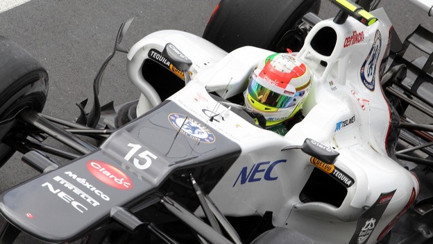 Sergio Perez of Mexico