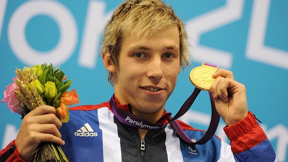 Jon Fox won gold at the London 2012 Paralympic Games.