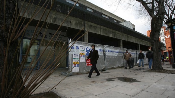 A housing centre situated on Commercial Street in Tower Hamlets in east London.