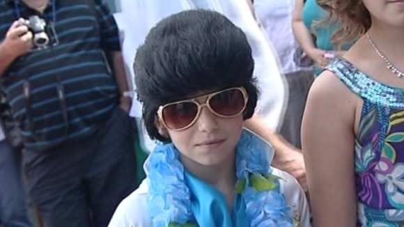Elvis impersonator