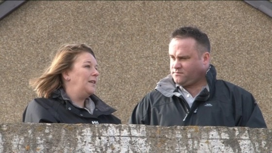 Katie-Lou's parents