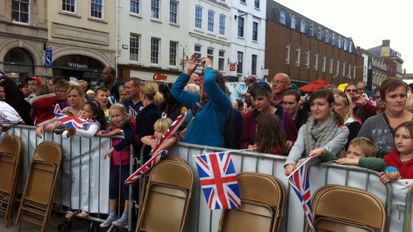 Crowds gather in Hereford for Paralympic homecoming
