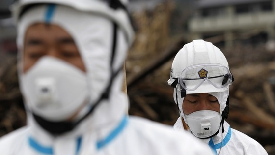 police in protective suits