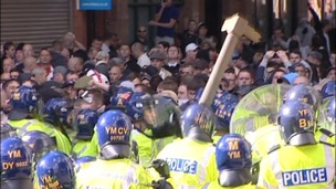EDL supporters