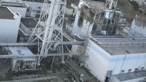 damaged power plant