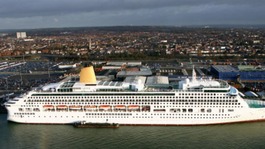 P&O's Aurora in Southampton