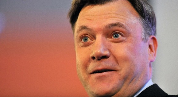 Shadow Chancellor Ed Balls