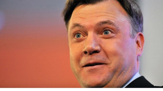 Shadow Chancellor Ed Balls