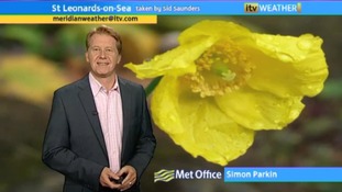Simon Parkin presents the weather