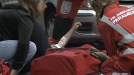 Child receives treatment from air ambulance crew in Ryde