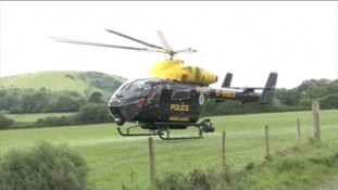 Sussex Police helicopter