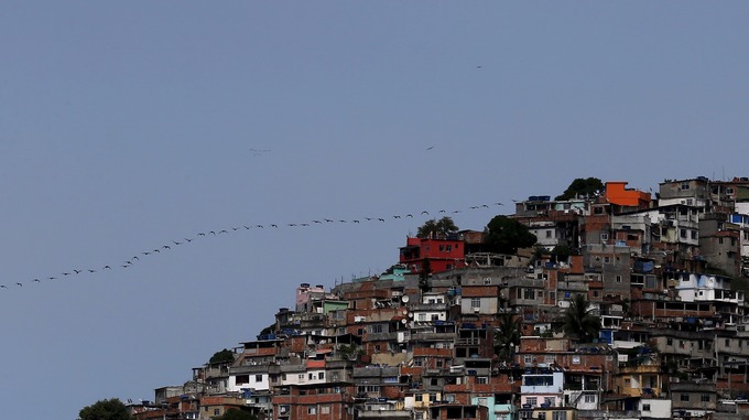 Slum in Rio de Janeiro