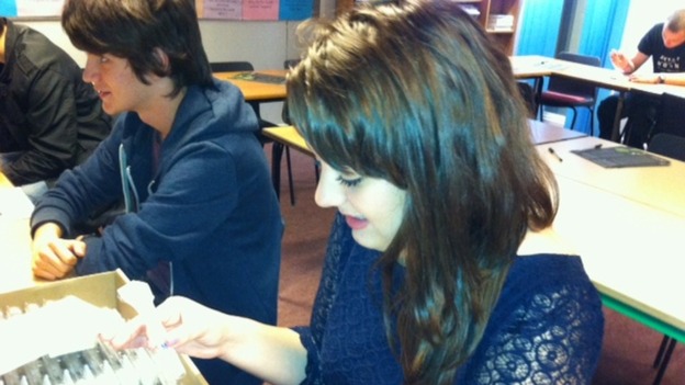 Some of the first young people to sign-up to donate bone marrow